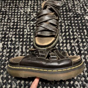 Dr. Martens Vintage Leather Strappy Sandals